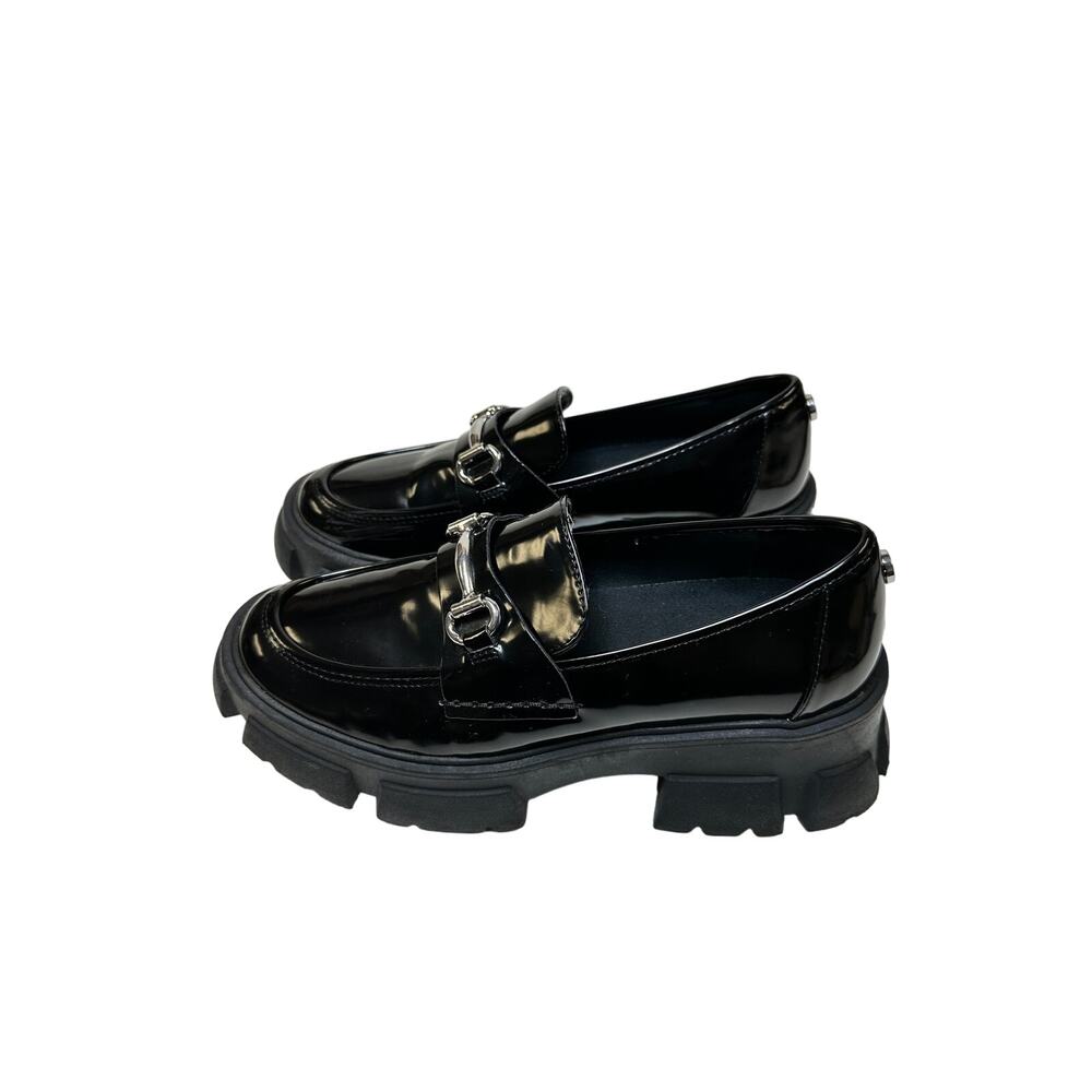 Steve Madden Platform Horse Bit Trifecta Loafers Shoes Sz 8.5 - Picture 5 of 13